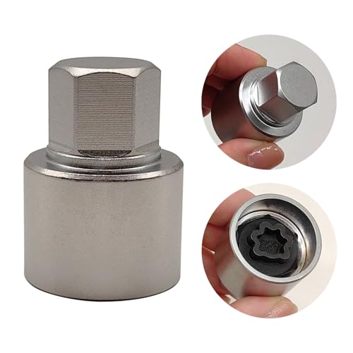 329 Wheel Locking Nut Key for Mercedes Benz, Lug Nut Removal Tool | Wheel Lock Nut Socket Adapter, Anti-Theft Screw Remover, Hand Repair Tool, Tyre Fitting, garage - color: Scoket 329