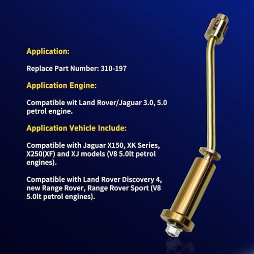 Kuntech 310-197 Fuel Injector Remover Installer Tool Compatible with Jaguar 3.0 and Land Rover 5.0L Engines
