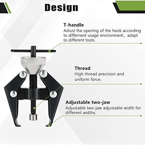 ATPEAM Battery Terminal and Wiper Arm Puller Heavy Duty Arm Bearing Remover Puller Repair Tool Kit 6-28 mm