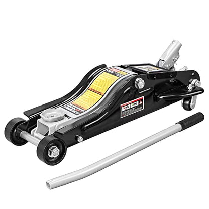 Torin Black Jack AT825010BJ Low Profile Floor Jack, 2.5 Ton (5,000 lb) Capacity