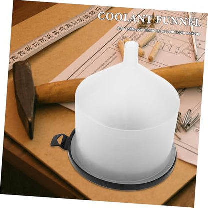 1set Efficient Spill Coolant Filling Kit Funnel for Radiator Easy Prevents Leakage for Automotive Coolant Handling