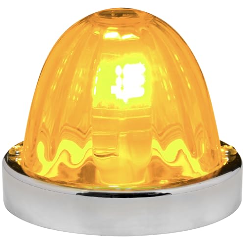 GG Grand General 92421 Light Amber Watermelon Plus Glass Lens Kit for 1156 Bulb (Bulb not Included) - color: Light Amber, style: 1156 Bulb Base