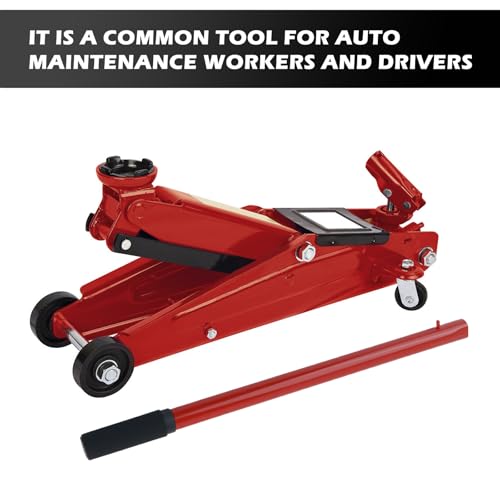 2 Ton Jack Rod for Floor Jack,Professional Floor Jacks Handle Replacement for Lifting and Lowering,Horizontal Hydraulic Car Jacks Handle Car Tools with Anti-Slip Handles