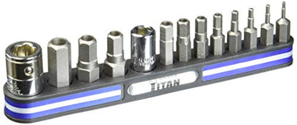 Titan 16136 13-Piece Tamper Resistant Metric Hex Bit Set - style: Tamper Resistant