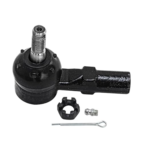 Detroit Axle - Front 4pc Steering Knuckles Kit for 03-08 Toyota Matrix, 2 Steering Knuckles & Wheel Bearing Hubs 2 Outer Tie Rods 2003 2004 2005 2006 2007 2008 [4-Wheel ABS] Replacement - size: 4SU50495/Kit