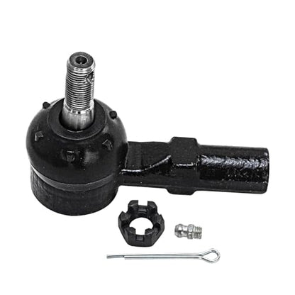 Detroit Axle - Front 4pc Steering Knuckles Kit for 03-08 Toyota Matrix, 2 Steering Knuckles & Wheel Bearing Hubs 2 Outer Tie Rods 2003 2004 2005 2006 2007 2008 [4-Wheel ABS] Replacement - size: 4SU50495/Kit