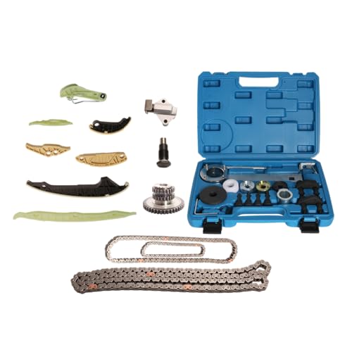 Timing Chain Kit with Timing Tool,For EA888 Gen 3 1.8/2.0L TFSI TSI | For Audi A1/A3/A4/A5/A6/A7/Q5/TT 2014+,For Volkswagen for Vw Jetta/Passat/Golf/Beetle/Polo 2014+, 06K115225L 06H105209AT