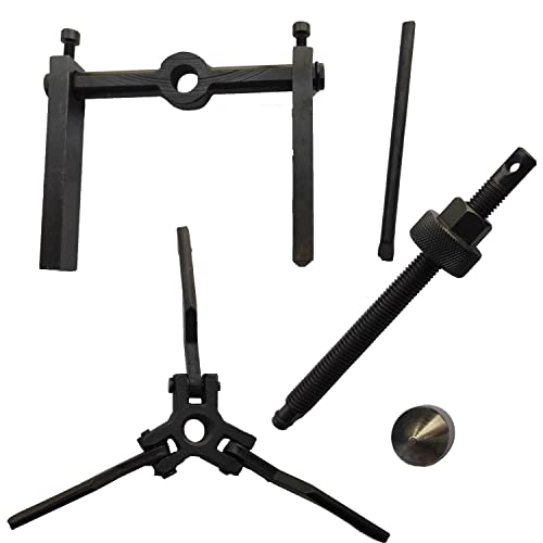 Pilot Bearing Puller with 3 Detachable Jaw, Adjustable Range Gear Extractor,Manual Puller Bushing Gear Extractor Wheel Bearing Pullers Set for Motorcycle Car Auto
