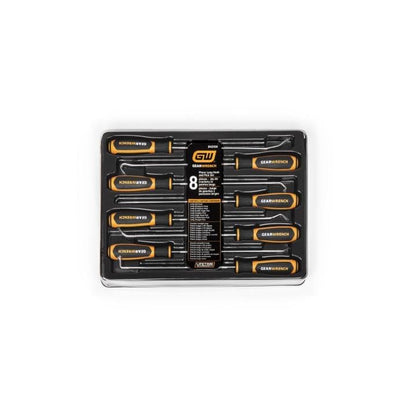 GEARWRENCH 8 Pc. Long Hook & Pick Set - 84010H - size: 8 Pc. Set