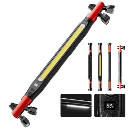 Work Light, 1200LM Bright Magnetic, Under Hood Light USB Rechargeable Flexible Neck for Car Mechanics, Garage Repairs, DIY Projects, Auto Maintenance