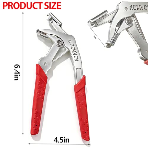 Car Clip Pliers, Spring-Loaded Panel Clip Removal Pliers Tool, Professional Automotive Plastic Fastener Remover for Door Panels, Interior & Exterior Trim, Push Pin & Rivet Disassembly Without Damage