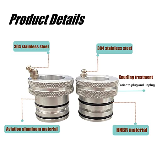 Front Rear Wheel Bearing Greaser Tools 44/40MM Greaser Tools Compatible with Sportsman 500 850 1000XP Polaris ATV UTV SxS RZR 900S 1000 PRO XP Polaris Ranger 570 800 900 1000XP