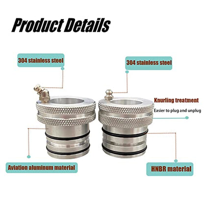 Front Rear Wheel Bearing Greaser Tools 44/40MM Greaser Tools Compatible with Sportsman 500 850 1000XP Polaris ATV UTV SxS RZR 900S 1000 PRO XP Polaris Ranger 570 800 900 1000XP
