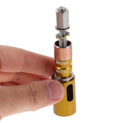 YARNOW Rear Shock Bushing Removal Tool for Mountain Bikes with Reverse Press Technology Efficient DIY Maintenance Kit for Precise Rear Shock Absorber Installation and Removal