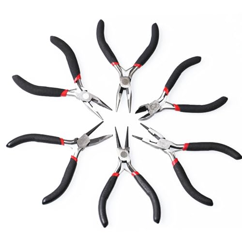 Lineman's Pliers,Jewelry Making Tools,Carbon Steel Tools for Beading, Jewelry Making and Other Crafts,Multi-purpose Fencing Wire Pliers - style: Wire Pliers