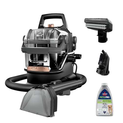 BISSELL Little Green HydroSteam Portable Carpet Cleaner, 3618 - style: Little Green HydroSteam