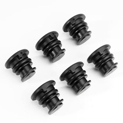 6 Pack Oil Drain Plug (06L103801) With Oil Drain Plug Removal Tool (6+1), No Leak Replacement for VW Audi 1.8L 2.0L TSI, Compatible with Golf GTI Passat Tiguan, A3 A4 A5 Q5 Q7