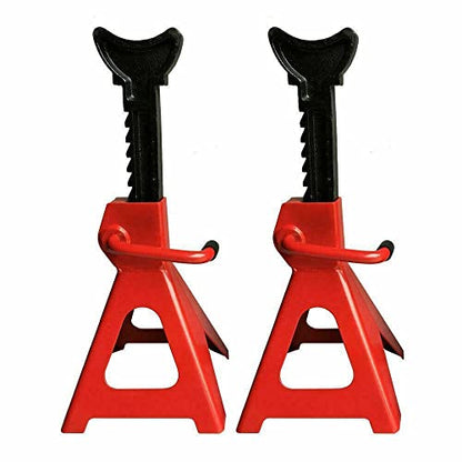3 Ton 6,600 Lbs Jack Stands High Lift Set Capacity Steel Car Auto Shop Axle | Hoist Lift Portable for SUV Truck RV 1 Pair