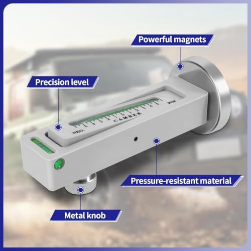 Adjustable Magnetic Gauge Tool, Wheel Camber | Caster Pillar and Wheel Alignment Tools for Automotive Truck RV Tire Repair for Car/Truck Camber/Castor Strut