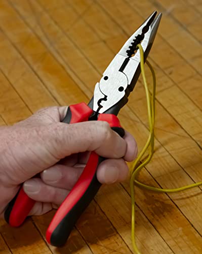Triplett TT-290 6-in-1 Multifunctional Pliers - Cut, Strip, and Crimp - style: TT-290 6-in-1 Multifunctional Pliers