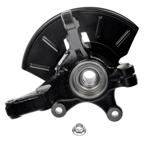 Detroit Axle - Front Steering Knuckles Wheel Bearing Hubs Kit for Ford 05-12 Escape 06-11 Mercury Mariner 10-11 Tribute 2 Steering Knuckles & Wheel Bearing Hubs Assembly 2 Outer Tie Rods Replacement - size: 4SU47685/Kit