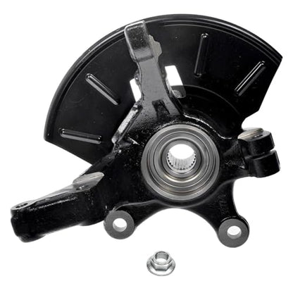 Detroit Axle - Front Steering Knuckles Wheel Bearing Hubs Kit for Ford 05-12 Escape 06-11 Mercury Mariner 10-11 Tribute 2 Steering Knuckles & Wheel Bearing Hubs Assembly 2 Outer Tie Rods Replacement - size: 4SU47685/Kit