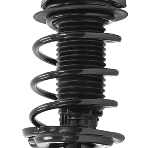Detroit Axle - 2 Front Struts for 2010-2014 Mercedes-Benz E350, 2015-2017 E400, Complete Struts with Coil Spring Assembly Replacement Suspension Ready Strut Shock - size: 11750x2/Pair