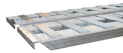 84" L x 14" W Aluminum 5900 LB RampS CAR Truck Trailer Auto Hauler Knife & Hook Ends