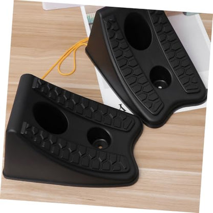 4pcs Tire Support Pad Set Heavy Duty Wheel Chocks for Cars Trucks RVs Anti-Slip Design for Safety and Stability