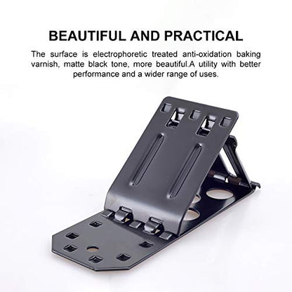 YOKOKO 2 PCS Wheel Chocks, Heavy Duty Metal Wheel Chock Blocks Foldable Tire Stoppers for Automotive, Car, SUV, Trailer, RV, Trucks & Camper