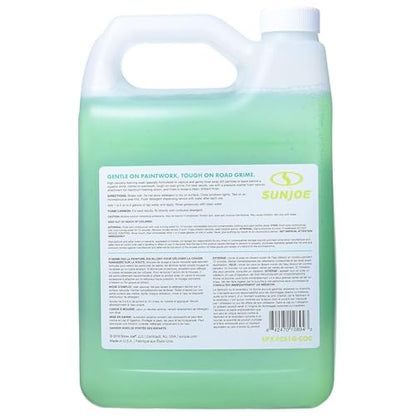Sun Joe Snow Foam Car Wash Soap & Cleaner Concentrate, Coconut Scent, 1 Gallon - Cleaning Solution for Automotive Vehicles, Vinyl, Aluminum, Wood, & Brick Surfaces, SPX-FCS1G-COC - style: Coconut Car Snow Foam Cleaner