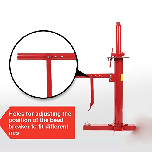 CNNELL Manual Tire Changer Portable Hand Tool Tire Bead Breaker for Garage and Auto Shop