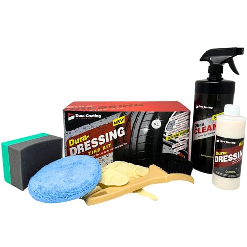 Dura-Dressing Total Tire Kit XL (2-3 Cars/1 Large Truck) - size: 1 Count (Pack of 1)