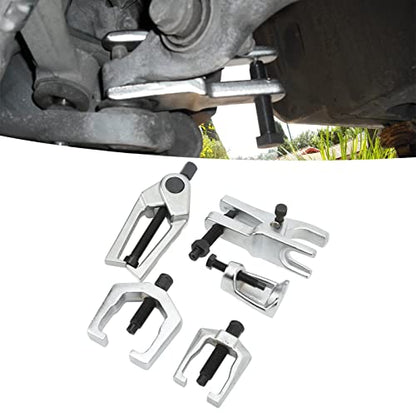 5 Pcs Ball Joint Separator, Alloy Steel Tie Rod End Remover, Pitman Arm Puller, Tie Rod End Tool Set for Trucks