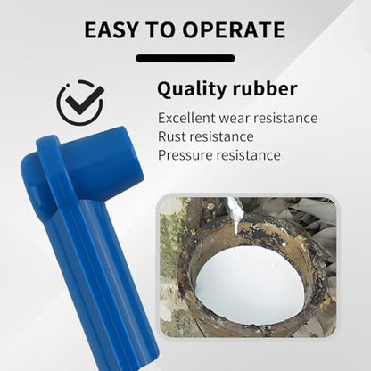 5PCS Brake Bleeder Kit Connector,Brake Fluid Bleeder Kit Bleeding Adapter Joint for Quick Brake Fluid/Air Changes,Brake Bleeder Hose Connector Fit Brake Bleeder Bottle,Vacuum Brake Bleeder (Blue) - color: Blue