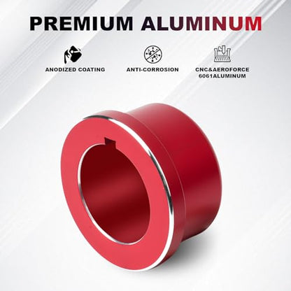 LS Timing Cover Alignment Tool,Front Seal Installer Seal Kit | For LS Series Engines, LS1 LS2 LS3 LS6 LS LQ4 LQ9, 4.8 5.3 5.7 6.0 6.2 ,Red - color: Red