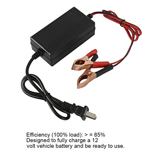 Car Battery Maintainer Charger 12V Portable Trickle Boat Motorcycle Plug