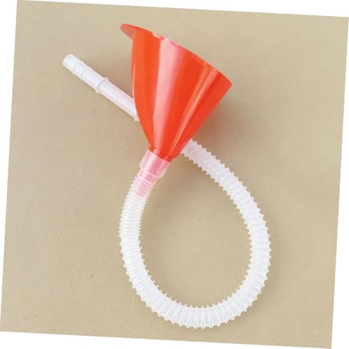 Gatuida 3-Piece Automotive Funnel Set Plastic Gas Oil Funnel for Car Rv Motorcycle Large Flexible Long Tube No Spill Design for Easy Pouring