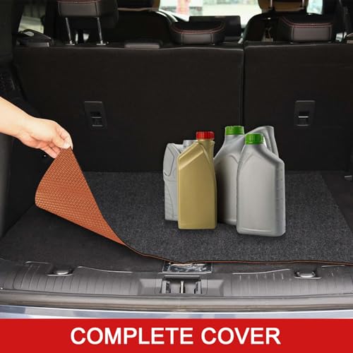 Golener Oil Spill Mat - 64"x32" Garage Floor Mat for Under Car, 1/4" Thick, Rubber Floor Mat, Absorbent Oil Mat, Protect Floor from Spills & Stains, Waterproof, Reusable, Washable, Durable, Heavy Duty - size: 64" x 32"
