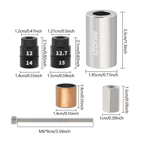 Rear Shock Absorber Bushing Removal Tool Kit - color: silvery