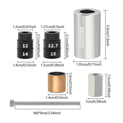 Rear Shock Absorber Bushing Removal Tool Kit - color: silvery