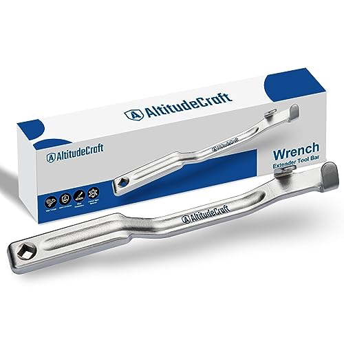 Wrench Extender tool, Wrench Extension with 1/2" Square Hole, can be extended twice, Extension Wrench,Increase Torque in Tight Spaces, Torque Amplifier Tool - style: Wrench Extender Tool Bar