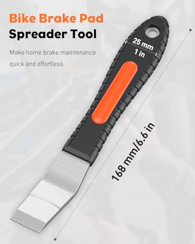 Pawfly Bike Brake Pad Spreader Tool for Bicycle Disc Brakes & Gap Regulator | Brake Caliper Compression Tool, Disc Brake Piston Press Tool, Brake Piston Pusher for Disc Brake Maintenance &Pad Replacement