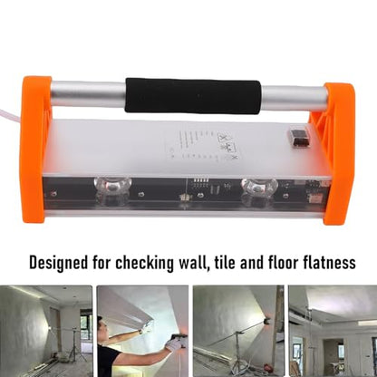 Fafeicy 26W 2200LM LED Wall Polishing Lamp Double Head Wide Angle Wall Sanding Acceptance Lamp for Painting Inspection, Professional Defect Detector (US Plug)