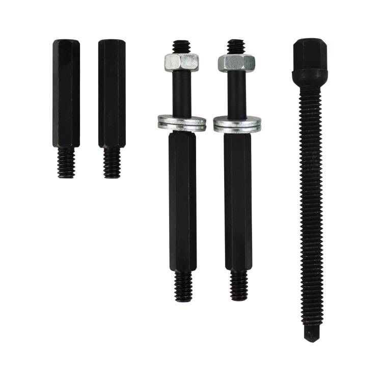 HFS(R Bearing Separator (Mini) 9 Pieces Bearing Puller Kit Includes Yoke & Extensions，Puller Set, Heavy Duty Bearing Splitter Tool Kit