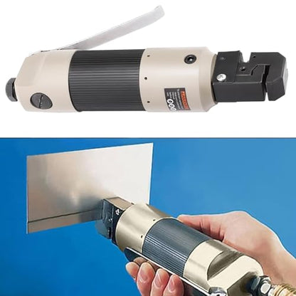 Pneumatic Straight Punch Flange Tool, Auto Body Air Hole Punch and Crimper Flange Tool Sheet Metal Flanging, Car Repair