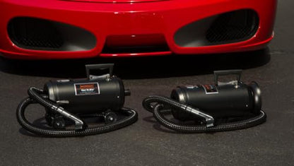METROVAC Vac N Blo VNB4AFBR - 4.0 Peak HP Car Vacuum & Blower, All-Steel Construction, Versatile Automotive Detailing Tool with Attachments, MagicAir Inflator Included - style: Wall Mount Kit + Extra hose