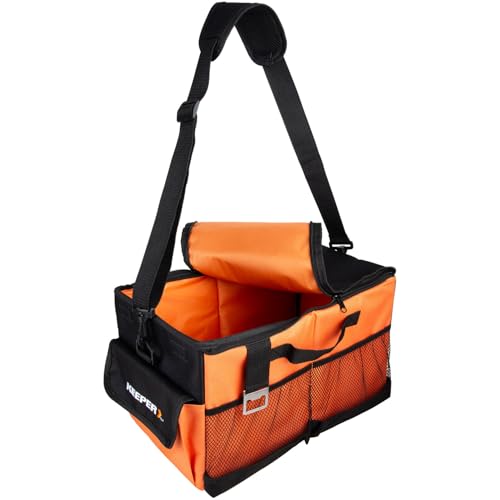 KEEPER Portable Trunk Organizer, 19L, Car Organizers and Storage, Non-Slip Bottom, Suitable for SUV, Minivan, and Cars - size: Small (19L)