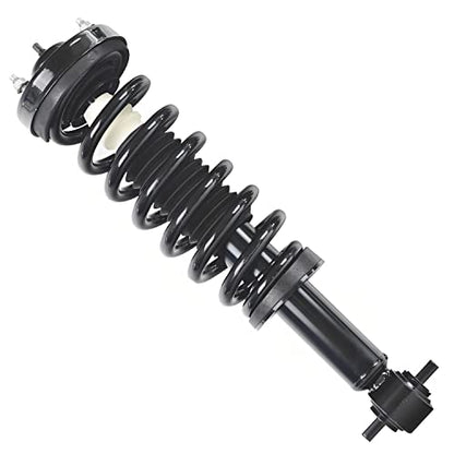 Detroit Axle - 4WD Struts Shock Absorbers for 2015-2020 Ford F-150, 2 Complete Front Struts w/Coil Spring, 2 Rear Shock Absorbers Assembly 2016 2017 2018 2019 Replacement - size: 4AQ47100/ strut shock kit