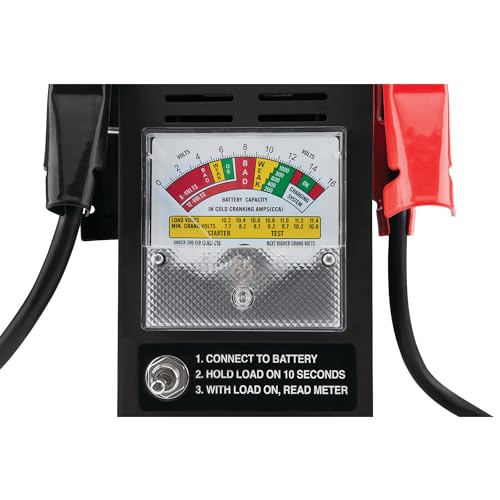 Performance Tool W2988 100 Amp Battery Load Tester | 100 Amp Battery Load Tester; steel and copper construction for both a voltage test and a 15-second battery-load test extra - style: 100 Amp Battery Load Tester